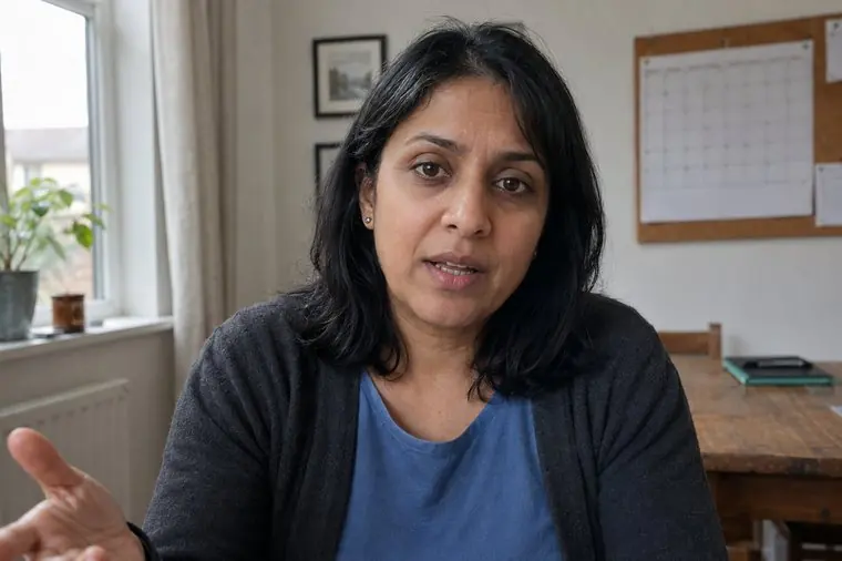 Participant in an AI-moderated interview